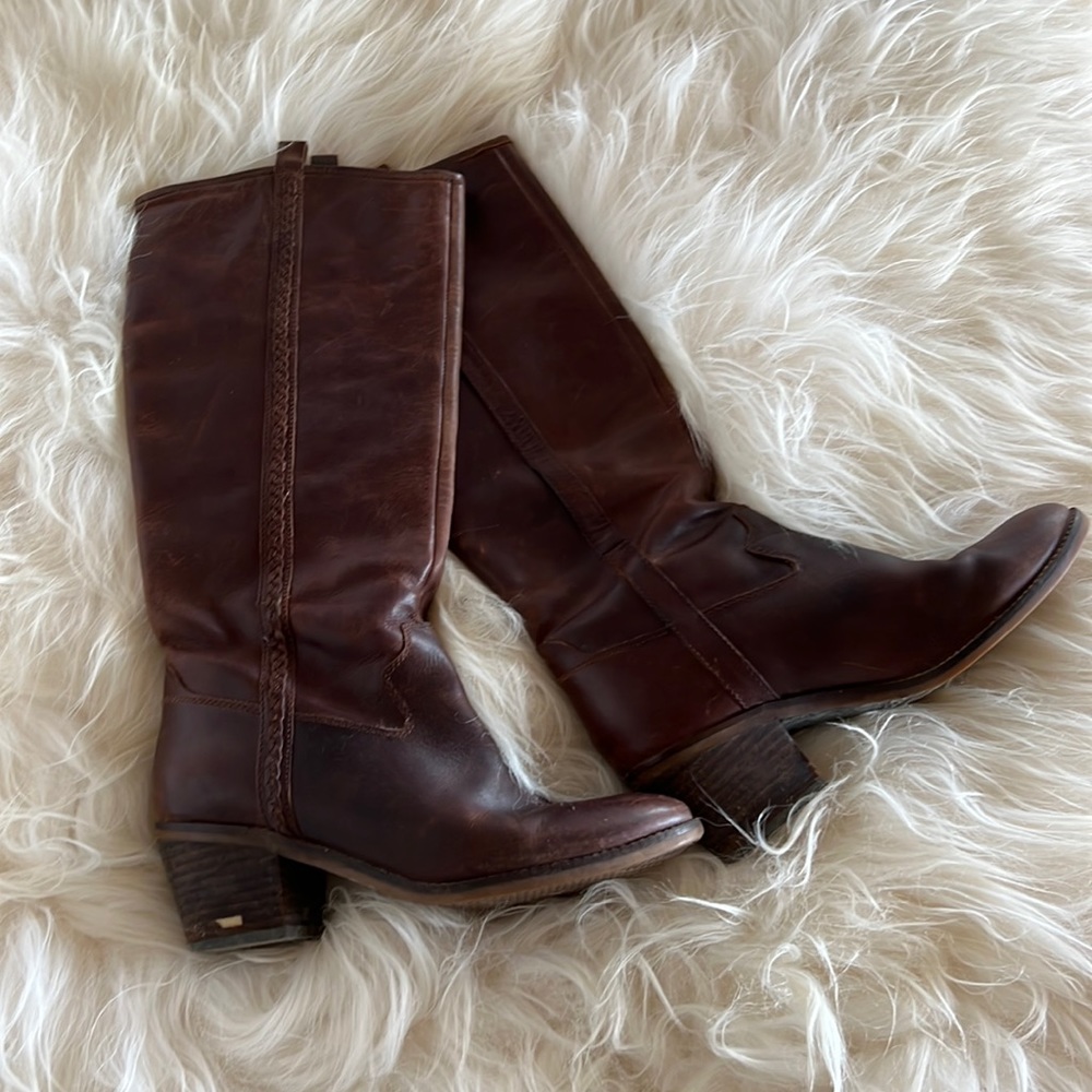 Lucky Brand tall leather boots